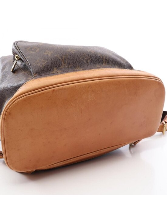 Louis Vuitton Backpack Montsouris GM Canvas Leather